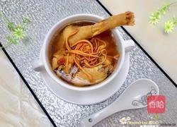 虫草花鸡汤的做法图解1