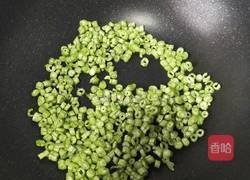 豆角煎鸡蛋的做法图解4