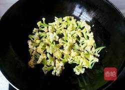 辣炒花菜的做法图解5