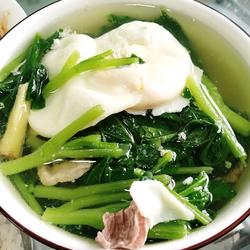 芥菜瘦肉鸡蛋汤的做法[图]