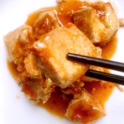 炸豆腐酱汁豆腐的做法[图]