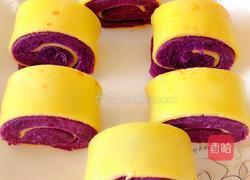 黄金紫薯卷的做法图解8