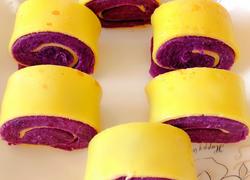 黄金紫薯卷