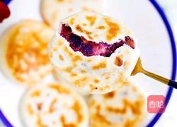 蜂蜜奶香紫薯饼的做法图解5