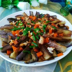 茄子蒸粉丝的做法[图]