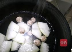 冬瓜汆丸子的做法图解7