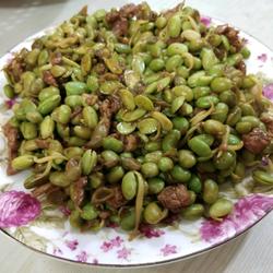 肉炒绿豆的做法[图]