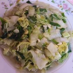 香葱炒白菜的做法[图]