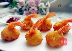 鲜虾土豆球的做法图解16