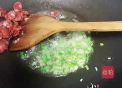腊肠炒米粉的做法图解4