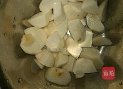 芋头豆苗浓汤的做法图解2