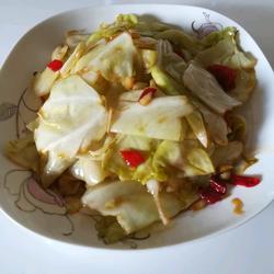糖醋手撕包菜的做法[图]
