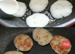 藕泥葱香饼的做法图解4