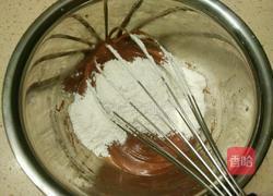 小熊巧克力饼干的做法图解3