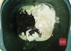 波兰种黑芝麻吐司的做法图解2