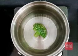 西蓝花山药瘦肉粥 (宝宝辅食)的做法图解6