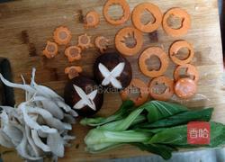 菌汤鸡丸面的做法图解9