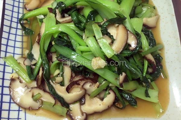 香菇油菜