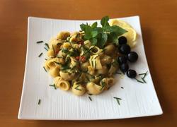 南瓜豆浆煮通心粉—-浓郁饱满