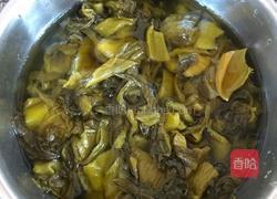 玉米面菜团子(酸菜猪肉馅)的做法图解5