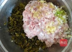 玉米面菜团子(酸菜猪肉馅)的做法图解7