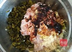 玉米面菜团子(酸菜猪肉馅)的做法图解8