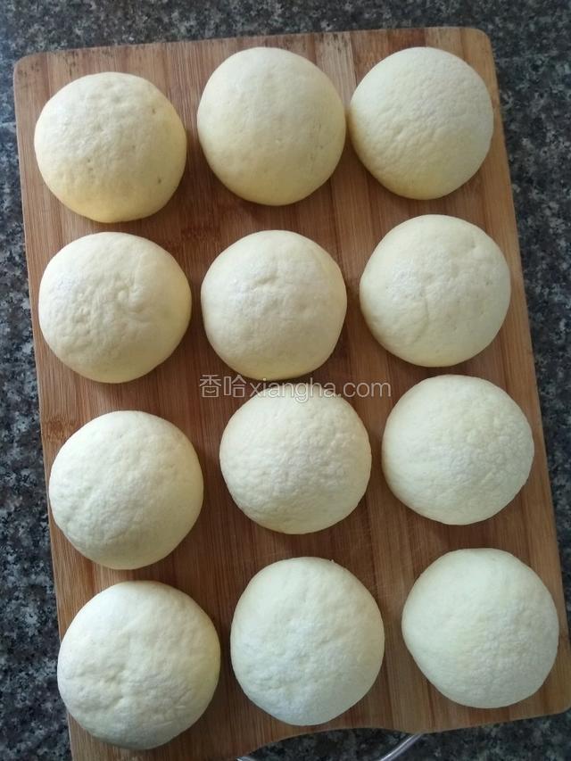 醒发好的面团！
