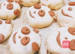 史上最喜感熊猫豆沙包的做法图解11
