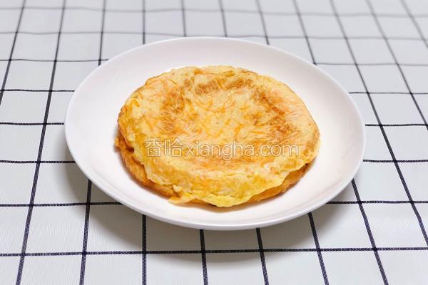 胡萝卜鸡蛋饼