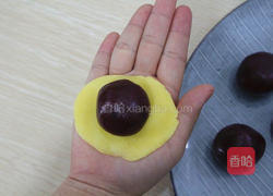 西瓜月饼的做法图解10