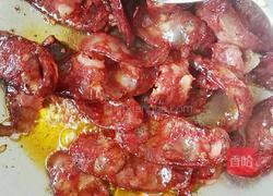 蒜苔炒麻辣香肠的做法图解5