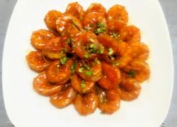蕃茄烧焖糖醋虾