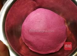 豆沙麻薯火龙果面包的做法图解6
