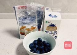 自制蓝莓奶油冰激凌的做法图解1