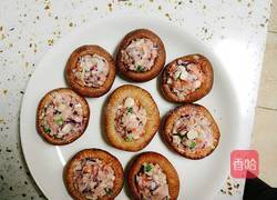 香菇酿圆子的做法图解3
