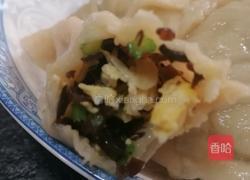 芹菜木耳鸡蛋水饺的做法图解7