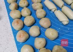 肉松麻薯蛋黄酥的做法图解15