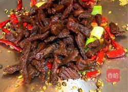 干煸牛肉干的做法图解8