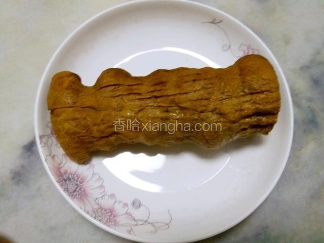 准备素鸡一根备用。