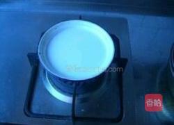 红豆姜撞奶的做法图解4