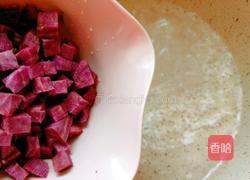 宝宝辅食紫薯软饼的做法图解2