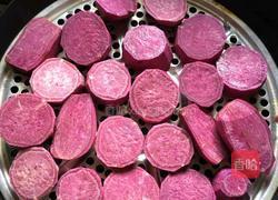 彩色芋圆的做法图解2