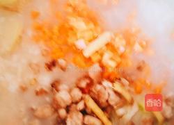 皮蛋瘦肉粥(第二种做法）的做法图解7