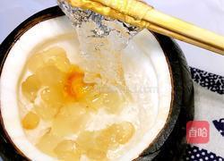 桃胶椰皇冻的做法图解4