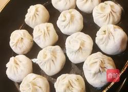 油菜香菇素煎包的做法图解8