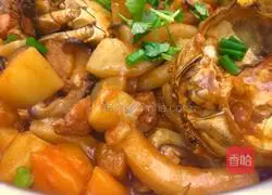 Illustration of making meat crab pot 8