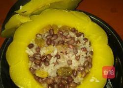 南瓜糯米饭的做法图解3