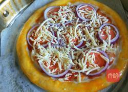 新文美食 皇后锅板 披萨饼的做法图解13