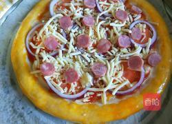 新文美食 皇后锅板 披萨饼的做法图解14