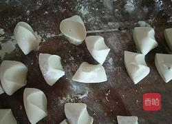 荠菜馅饺子的做法图解3